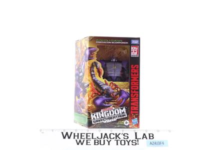 Scorponok Transformers Kingdom War for Cybertron WFC 2021 Hasbro NEW SEALED