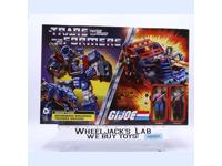 Soundwave Thunder Machine Zarana Zartan Transformers x GI Joe Hasbro NEW SEALED