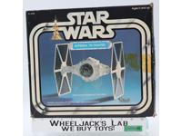 White Imperial Tie Fighter NEW UNUSED STICKERS Complete W/Box Insert Star Wars