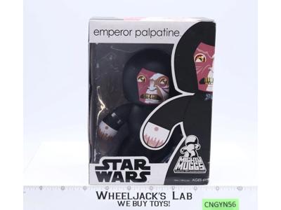 Emperor Palpatine Star Wars Mighty Muggs 2008 Hasbro Action Figure NEW