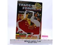 Nosecone Cardback 1987 Vintage Hasbro G1 Transformers Action Figure