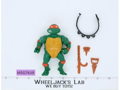 Michaelangelo HARD HEAD Teenage Mutant Ninja Turtles TMNT 1988 Playmates Vintage