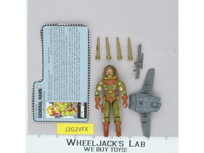 General Hawk V1 100% Complete G.I. Joe 1991 Hasbro Vintage Action Figure