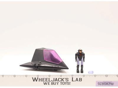 Shadow Parasite W/ LT. Magg Complete Starcom 1986 Coleco Action Figure Vehicle