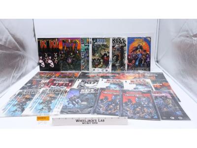 Lot of 25 KISS Psycho Circus #1-15 + Extras Hard Rock Roll Image Comics FN to VF