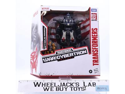 Optimus Primal Transformers Netflix War for Cybertron Trilogy Hasbro NEW SEALED