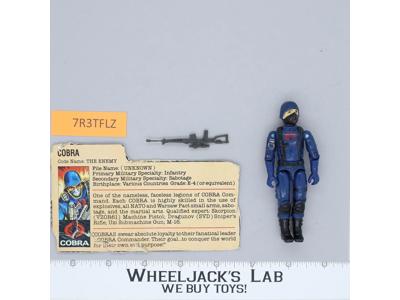Cobra The Enemy V1.5 Swivel Arms 100% Complete G.I. Joe 1983 Hasbro Vintage