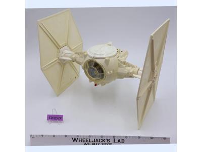 Imperial Tie Fighter WHITE 100% Complete Star Wars 1978 Vintage Kenner Vehicle