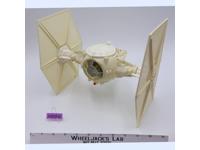 Imperial Tie Fighter WHITE 100% Complete Star Wars 1978 Vintage Kenner Vehicle