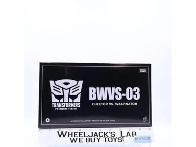 BWVS-03 Cheetor vs Waspinator Transformers Premium Finish Hasbro NEW SEALED