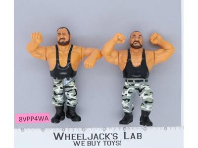 Luke & Butch Bushwhackers WWF Wrestling Hasbro Titan Sports 1991 Vintage Figure