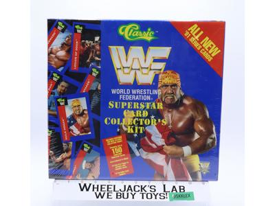 Superstar Card Collector's Kit WWF Wrestling 1991 Classic Games Inc NEW SEALED