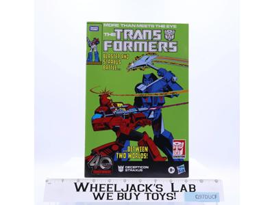 Decepticon Straxus Transformers Generations Comic Edition 2024 Hasbro NEW MISB