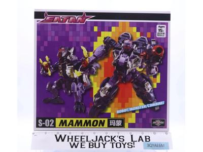 S-02 Mammon Robot Monster Satan Third Party TFC Toys Action Figure NEW MIB