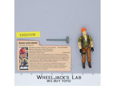 Tollbooth V1 100% Complete G.I. Joe 1985 Hasbro Vintage Action Figure
