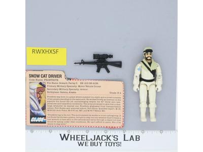 Frostbite V1 100% Complete G.I Joe 1985 Hasbro Vintage Action Figure