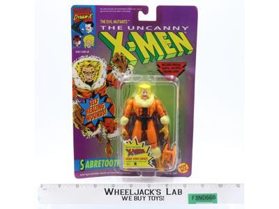 Sabretooth Self-Healing The Uncanny X-Men 1992 Toy Biz Action Figure MOSC New