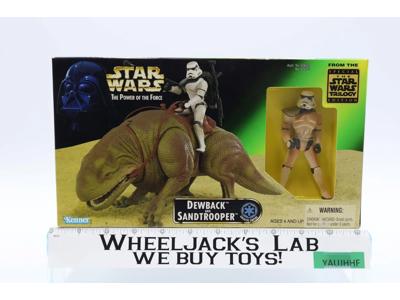 Dewback & Sandtrooper Star Wars POTF 1997 Kenner Action Figure NEW MISB SEALED