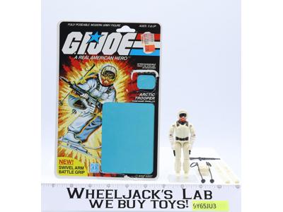 Snow Job V1 100% Complete W/Cardback 20 1983 GI Joe ARAH Vintage Action Figure