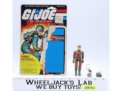Flash V1 Straight Arm 100% Complete W/Cardback 9 Back GI Joe Vintage 1982 Figure