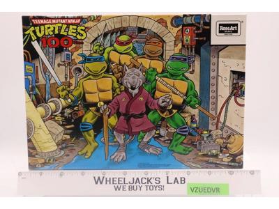 Splinter Teenage Mutant Ninja Turtles 1987 Rose Art 100 Pc Puzzle NEW SEALED