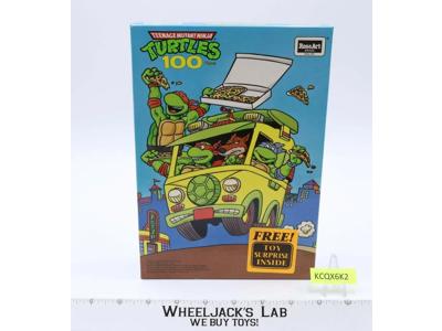 Road Trip TMNT Teenage Mutant Ninja Turtles 1990 Rose Art Puzzle W/Toy Inside