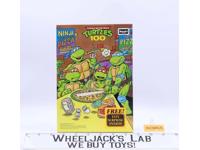 Ninja Pizza Teenage Mutant Ninja Turtles 1990 Rose Art Puzzle W/Toy Inside