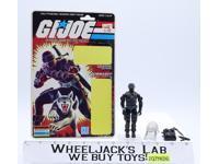 Snake Eyes V2 W/ Timber Complete 34 Cardback 1985 G.I. Joe Hasbro Vintage Figure