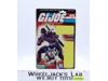 Snake Eyes V2 W/ Timber Complete 34 Cardback 1985 G.I. Joe Hasbro Vintage Figure