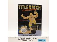 Title Match Pro Wrestling Atari 2600 1987 NEW SEALED Video Game Cartridge