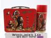 Great Wild West Metal Lunch Box THERMOS 1959 Vtg Cowboy Native American Indian