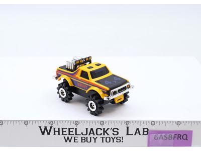 Subaru 4WD 4x4 Brat Yellow Schaper STOMPER 1980's Vintage WORKS!