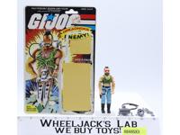 Ripper V1 100% Complete 34 Cardback 1985 G.I. Joe Hasbro Vintage Action Figure