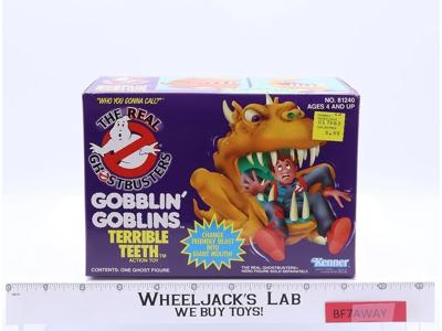 Terrible Teeth Gobblin' Gobblins The Real Ghostbusters 1986 Kenner NEW SEALED