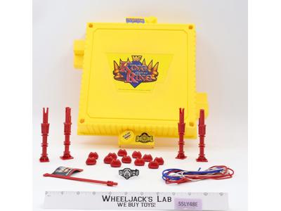 King of the Ring Complete Wrestling Ring WWE WWF 1993 Hasbro Vintage Playset