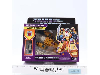 Weirdwolf Headmaster Transformers Reissue 2021 Hasbro Action Figure NEW SEALED
