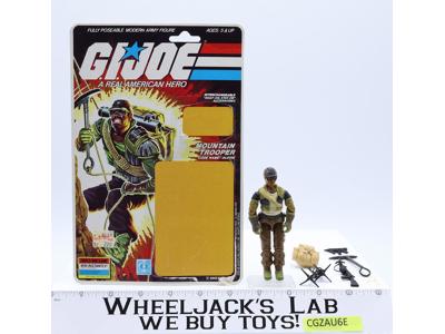 Alpine V1 100% Complete 34 Cardback 1985 G.I. Joe Hasbro Vintage Action Figure