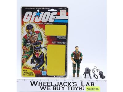 Mutt & Junkyard V1 Complete W/Card 32 G.I. Joe 1984 Hasbro Vintage Action Figure