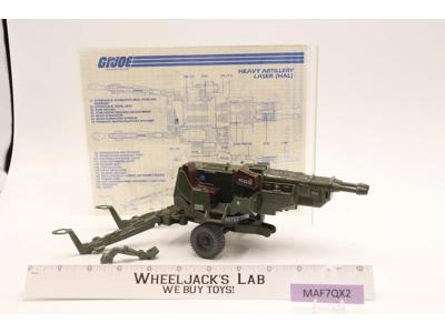 HAL Heavy Artillery Laser G.I. Joe 1982 Hasbro Vintage Vehicle Action Figure