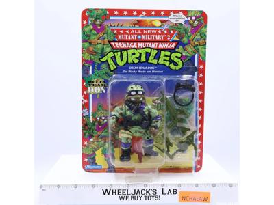 Delta Team Don Mutant Military 2 Teenage Mutant Ninja Turtles TMNT MOSC NEW