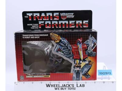 Swoop W/ NICE BOX & FIGURE 100% Complete 1985 Vintage Hasbro G1 Transformers