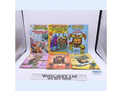 Lot of 6 Storybook Adventure Teenage Mutant Ninja Turtles TMNT Books Randomhouse