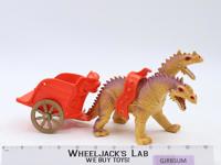 Battle Beast W/ Chariot Robots Lasers & Galaxies Imperial Toys Vintage