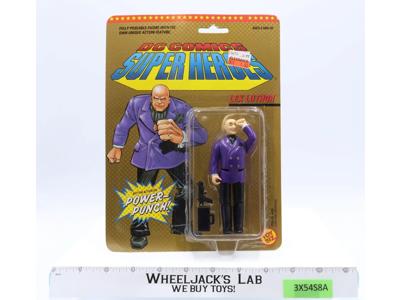 Lex Luthor W/Power Punch DC Comic Super Heroes Toy Biz 1989 Vintage MOSC NEW