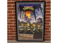 Teenage Mutant Ninja Turtles TMNT #1 Poster 31.5" X 21" 1989 Mirage Studios