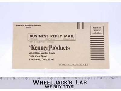 Star Wars Business Reply Mail Envelope Sy Snootles & the Rebo Band ORIGINAL 1985