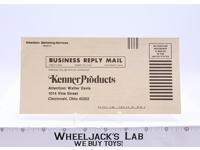 Star Wars Business Reply Mail Envelope Sy Snootles & the Rebo Band ORIGINAL 1985