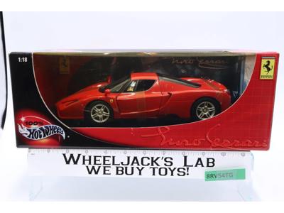 Enzo Ferrari Red 2002 Mattel Hot Wheels New 1:18 MISB