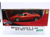 Enzo Ferrari Red 2002 Mattel Hot Wheels New 1:18 MISB