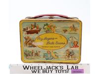 Roy Rogers and Dale Evans Double R Bar Ranch Metal Lunch Box ONLY 1950s Vintage